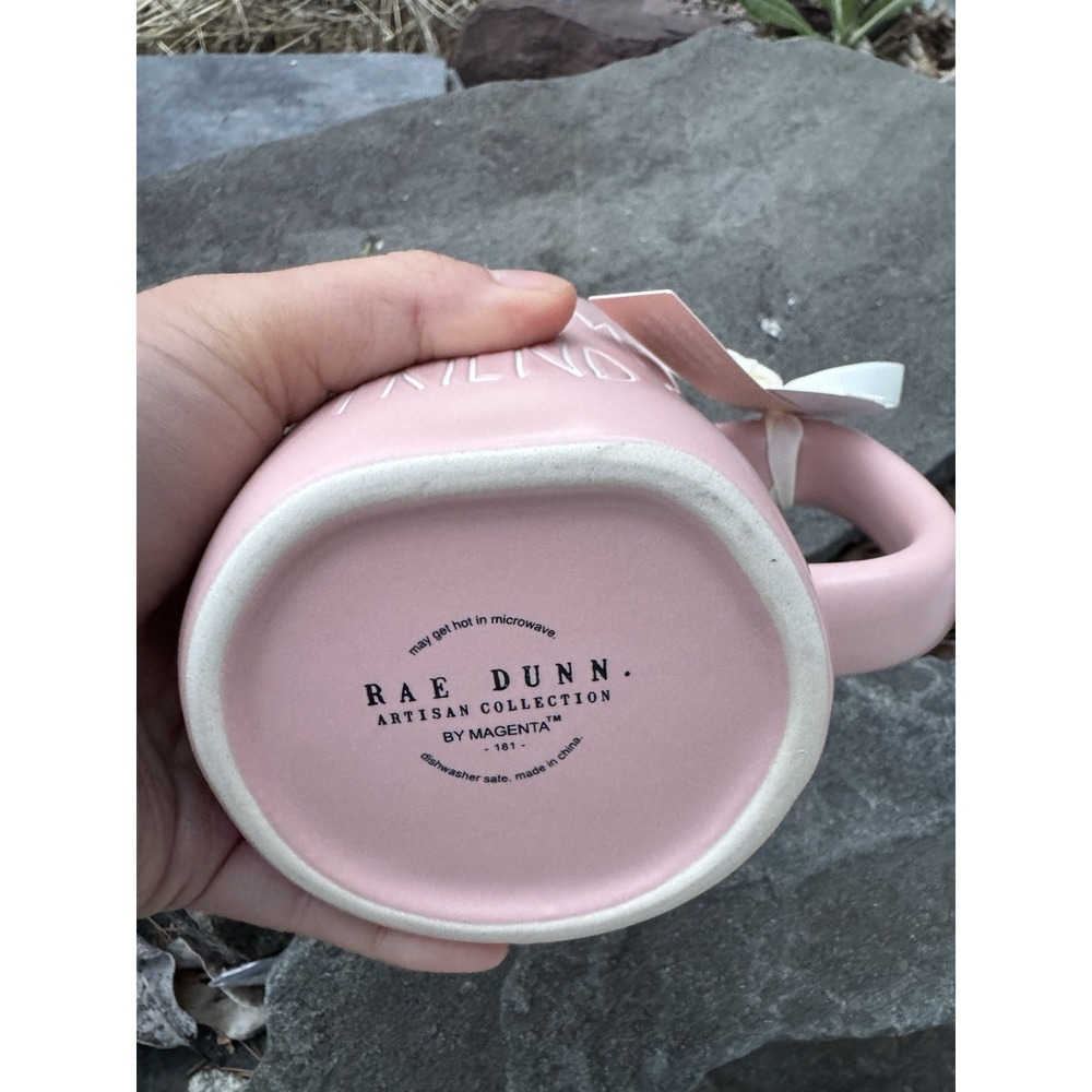 Rae Dunn Wife Mom Friend Coffee Tea Mug Cup 18 Oz Ceramic, Daisy Lover Gift Idea - Picture 4 of 4